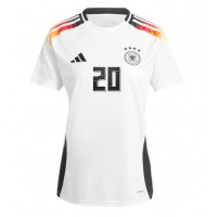 Fotbalové Dres Německo Benjamin Henrichs #20 Domácí ME 2024 Krátký Rukáv